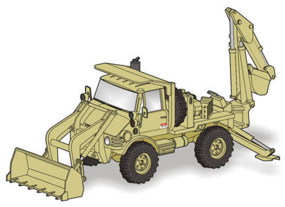 Unimog FLU 419 SEE US Army-full resin ki