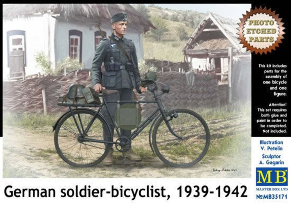 German soldier-bicyclist, 1939-1942