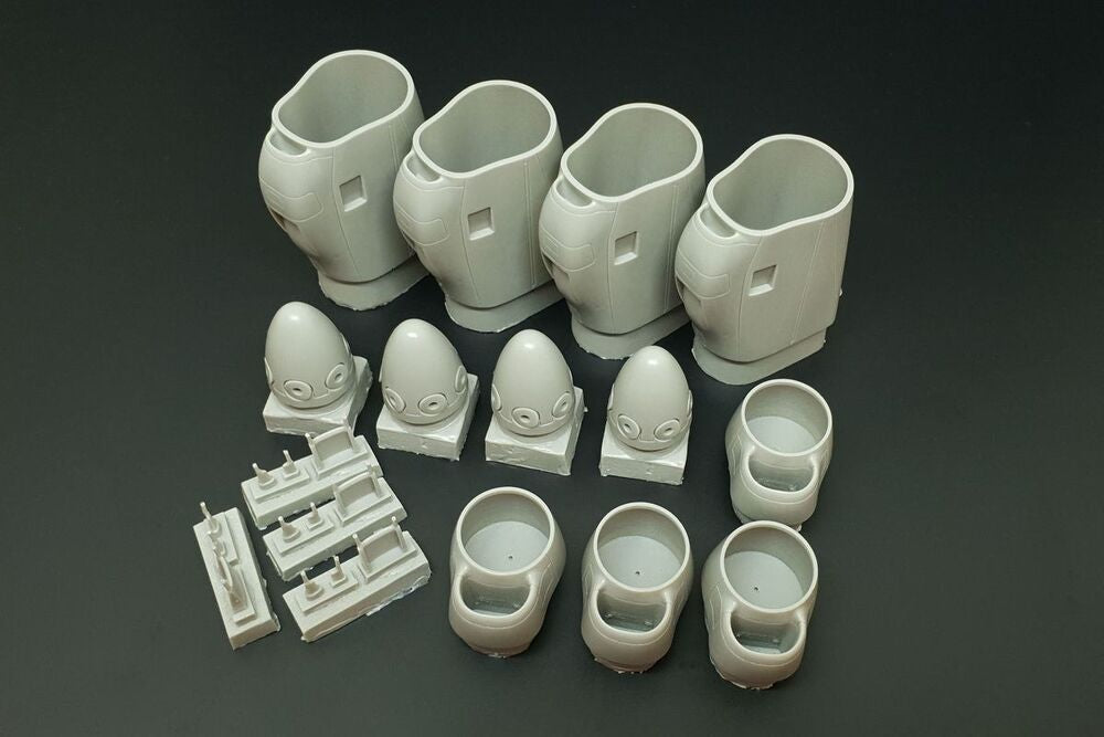 C-130J engine nacells (Italeri kit)