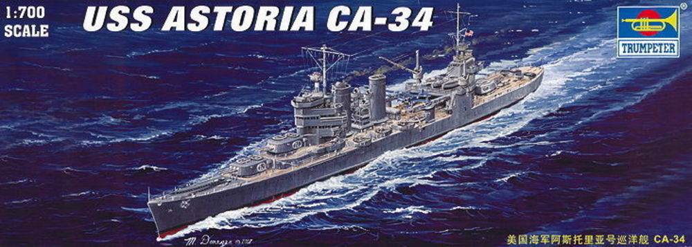 USS Astoria CA-34 1942