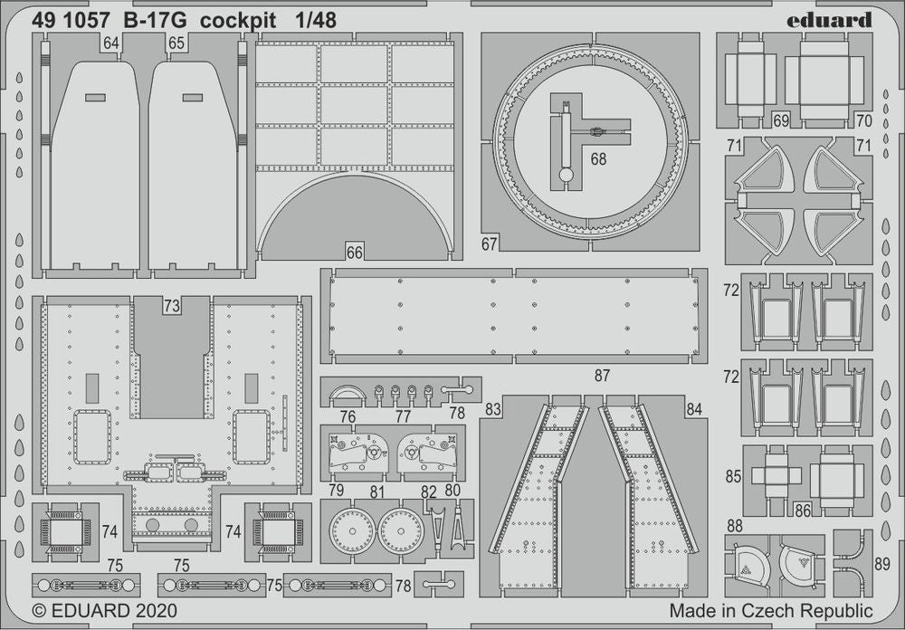 B-17G cockpit for HKM