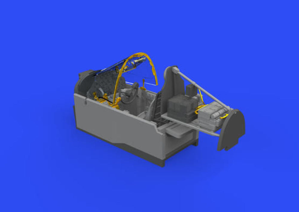 P-38G cockpit for Tamiya