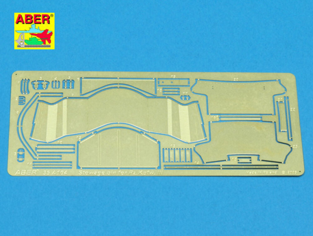 Turret stowage bins for Pz.Kpfw. III