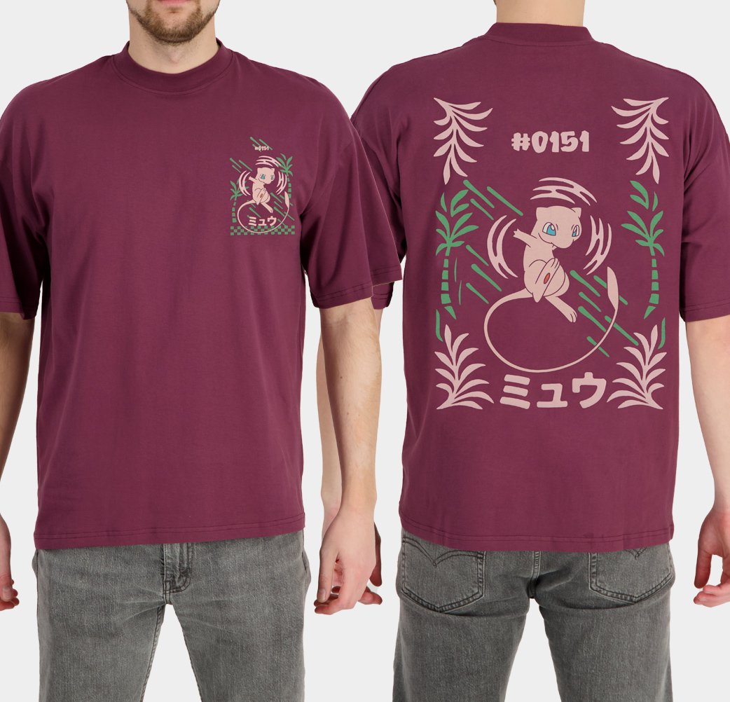 POKEMON - Mew - Men T-Shirt Loose Fit (2XL)