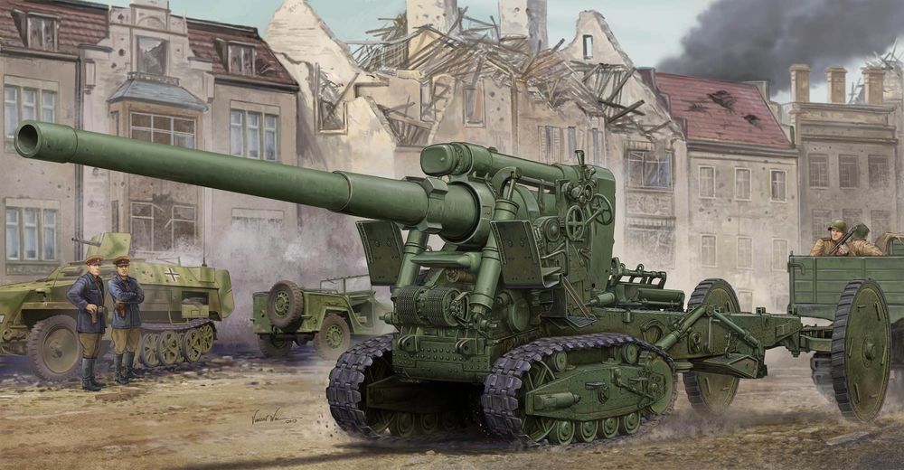 Soviet Br-2 152mm Gun M1935