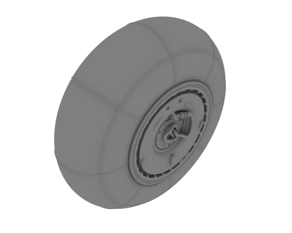 Bf 110 C/D main undercarriage wheels