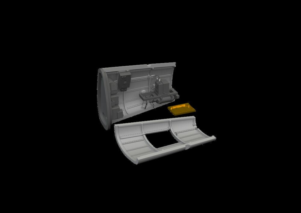 Bf 109G radio compartment PRINT 1/72