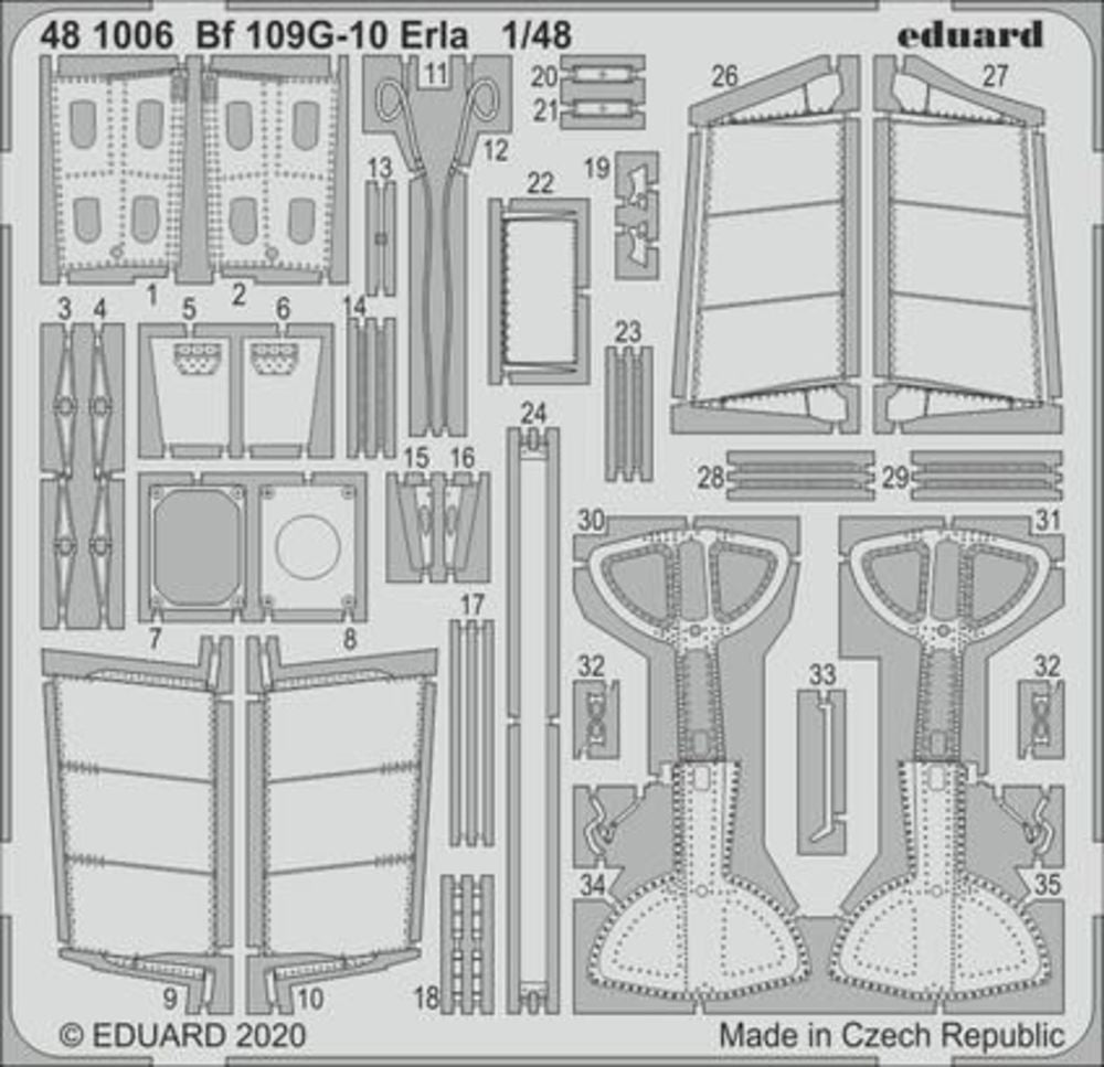 Bf 109G-10 Erla for Eduard