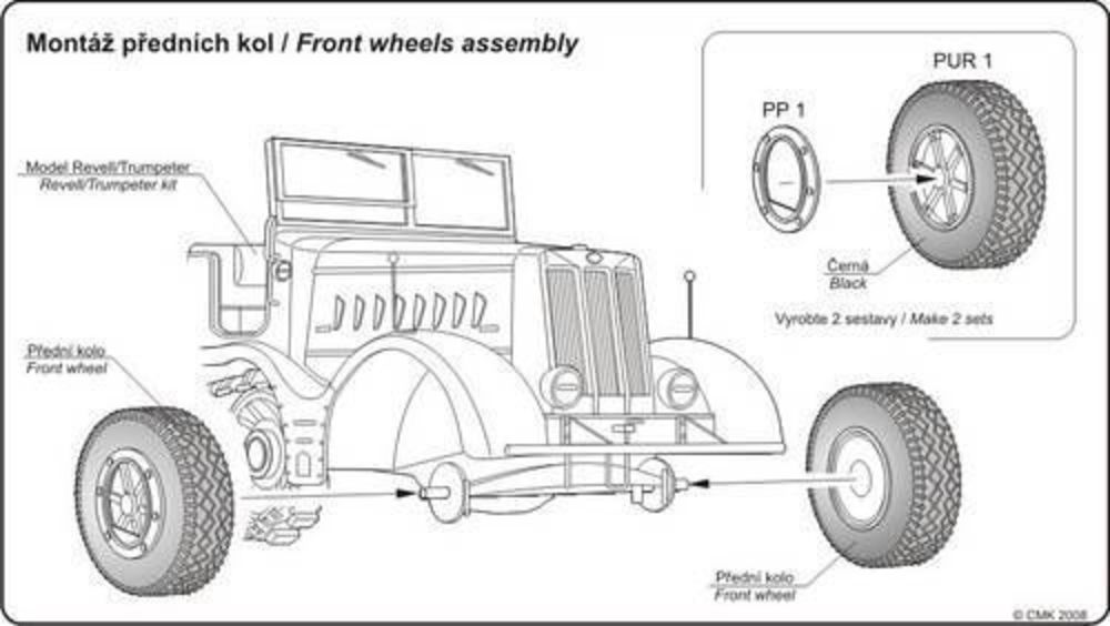 Sd.Kfz. 9 Famo wheels