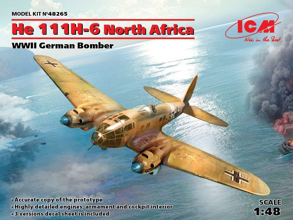 He 111H-6 North Africa,WWII German Bombe Limited