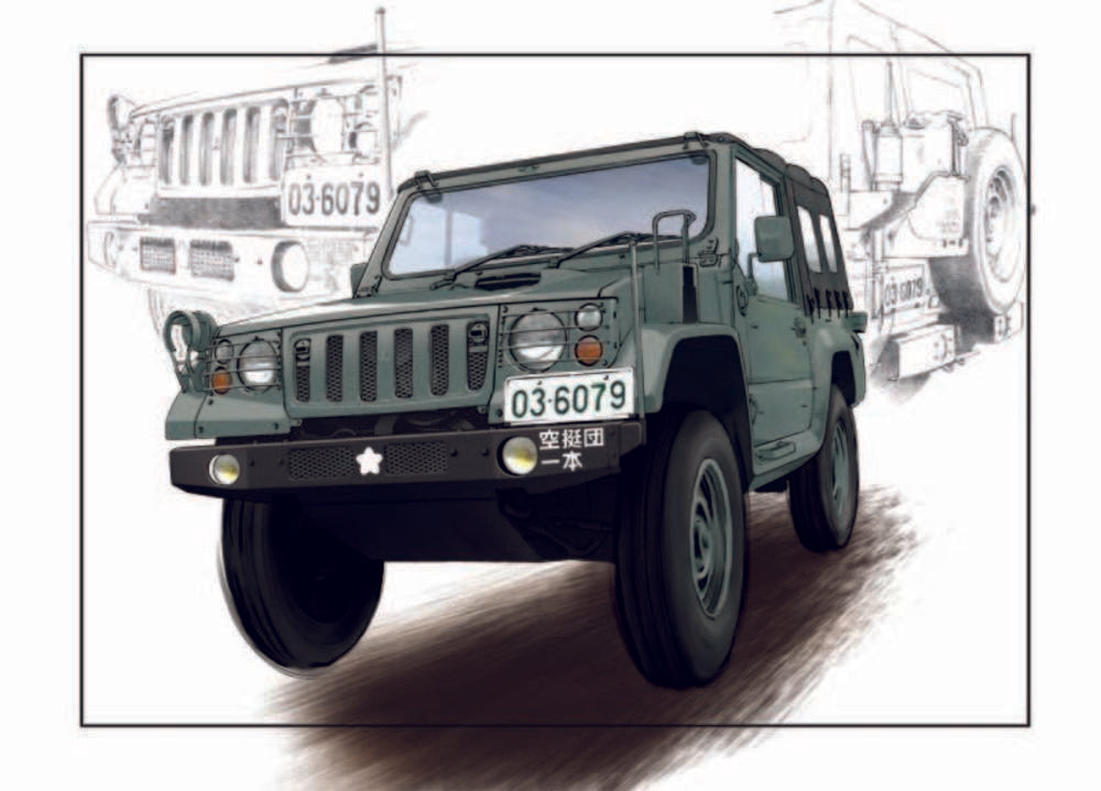 JGSDF type 73 Light Truck(Revision light