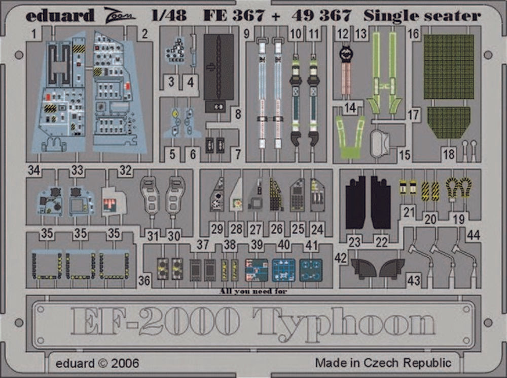 EF-2000 Typhoon Single Seater f��r Revell Bausatz