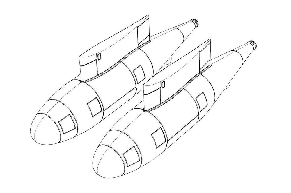 Refueling pod KC-130J (2pcs)