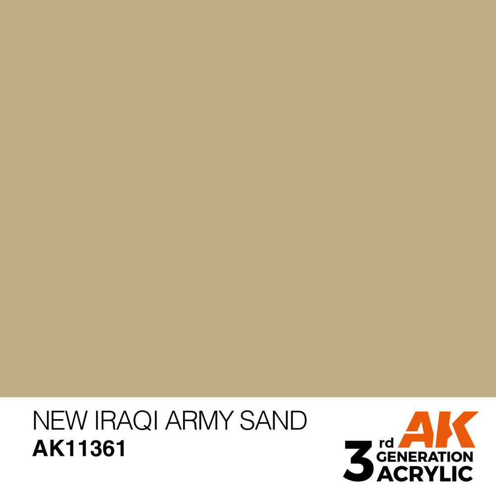 New Iraqi Army Sand