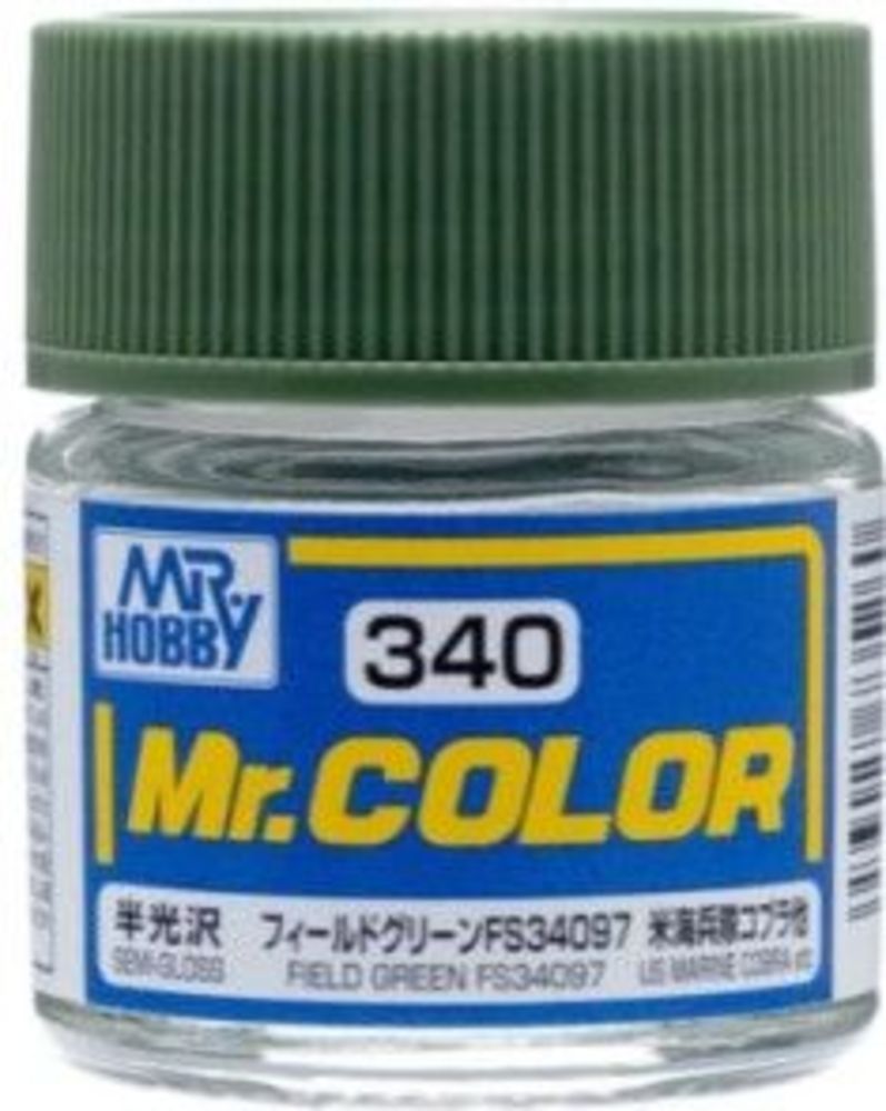 Mr Hobby -Gunze Mr. Color (10 ml) Field Green FS34097