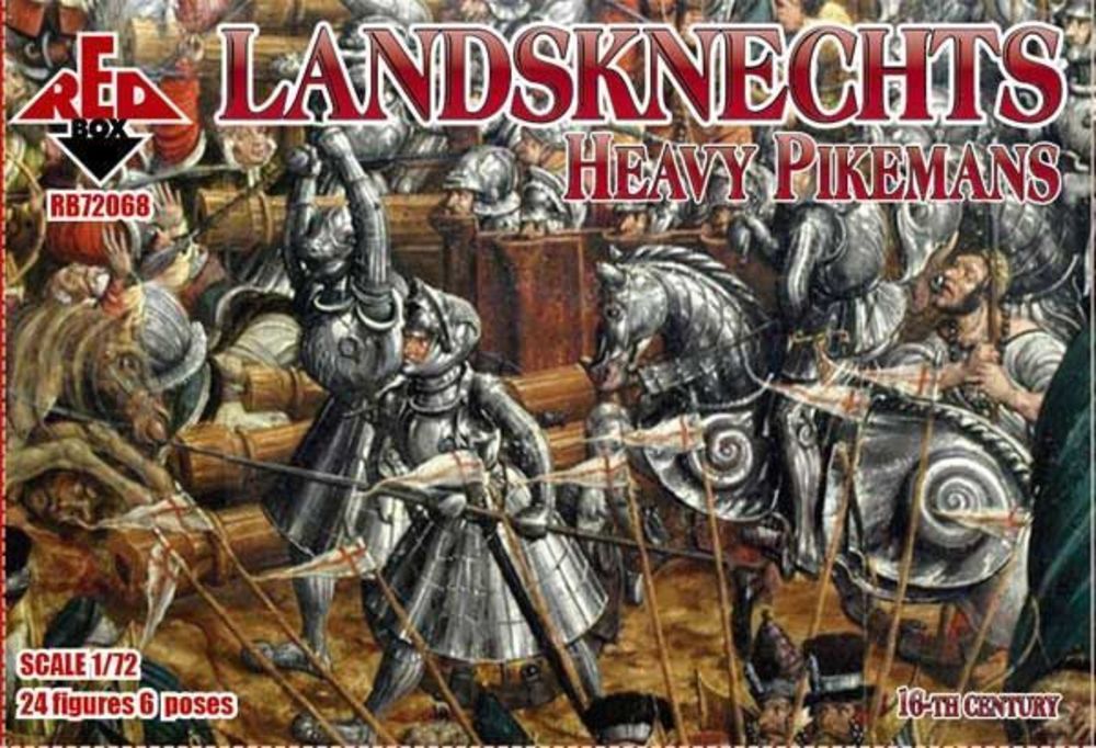 Landknechts (Heavy pikemen), 16th centur