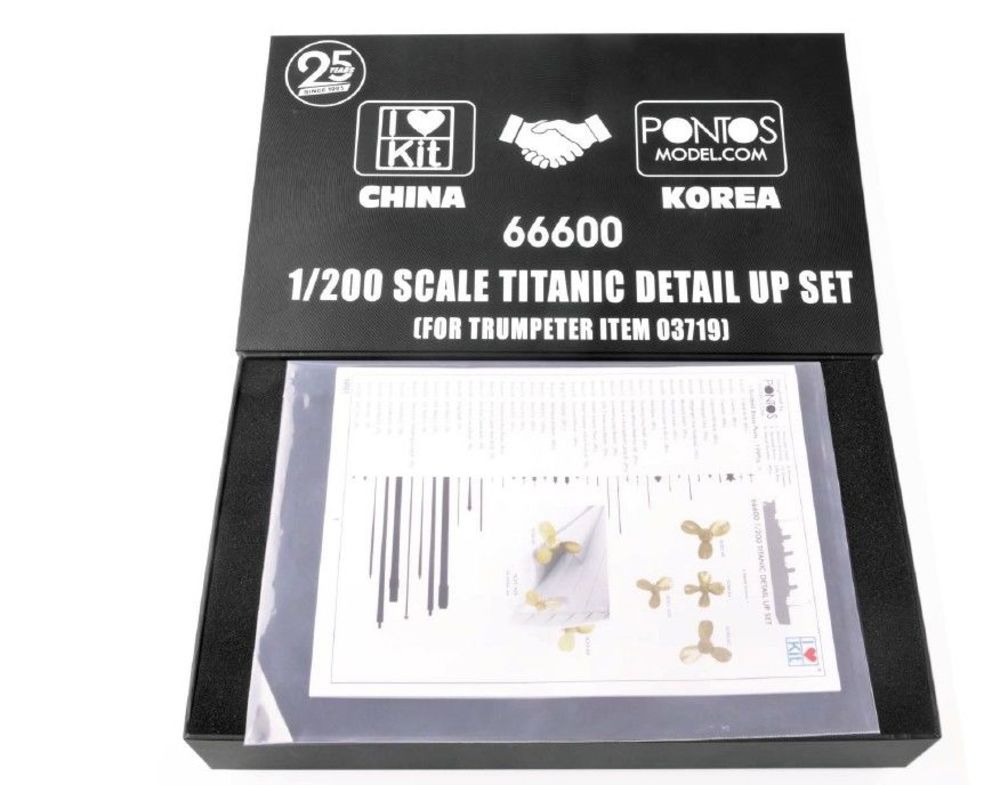 Titanic detail up set (for Trumpeter item 03719)