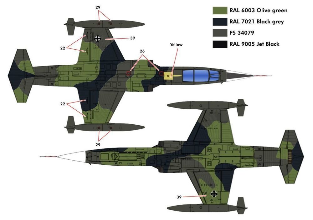 F-104G German Air Force and Marine