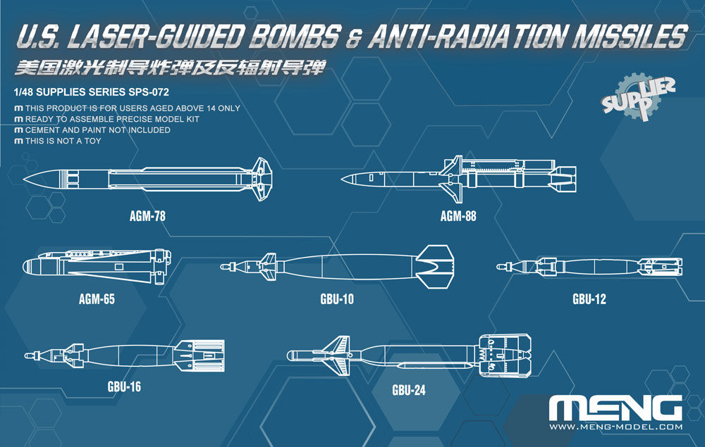 U.S. Laser-Guided Bombs & Anti-Radiation Missiles