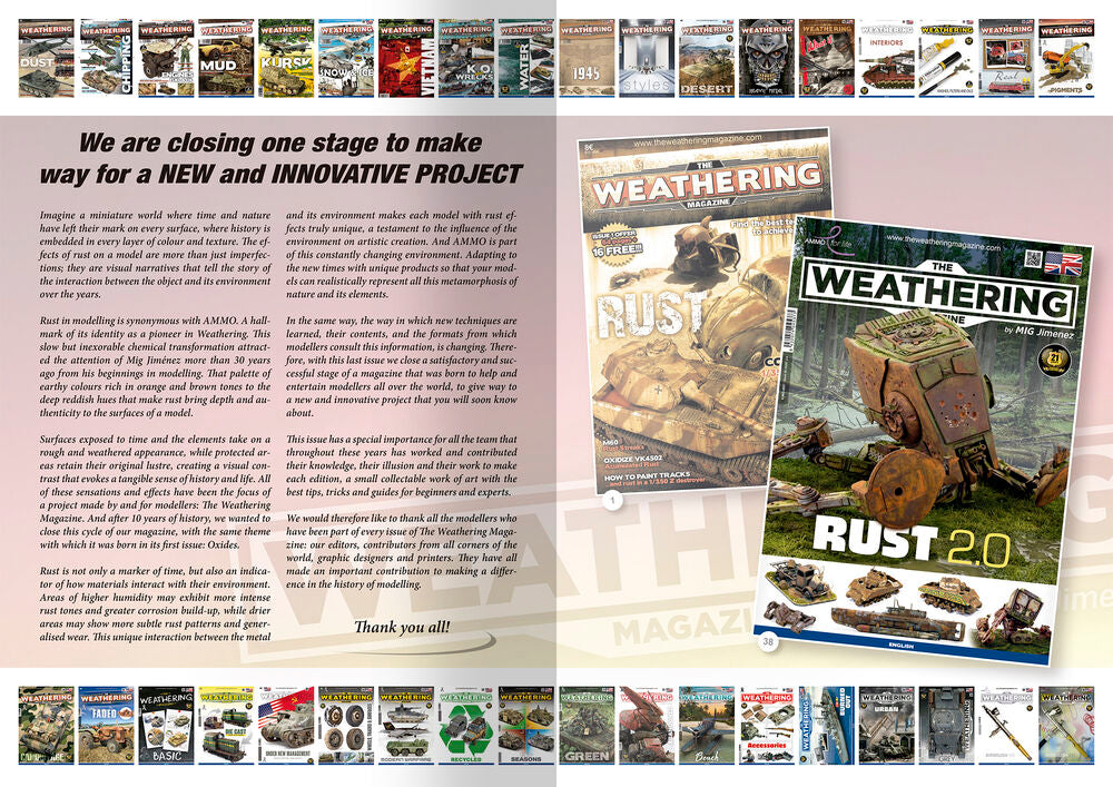 THE WEATHERING MAGAZINE 38 - Rust 2.0 (English)