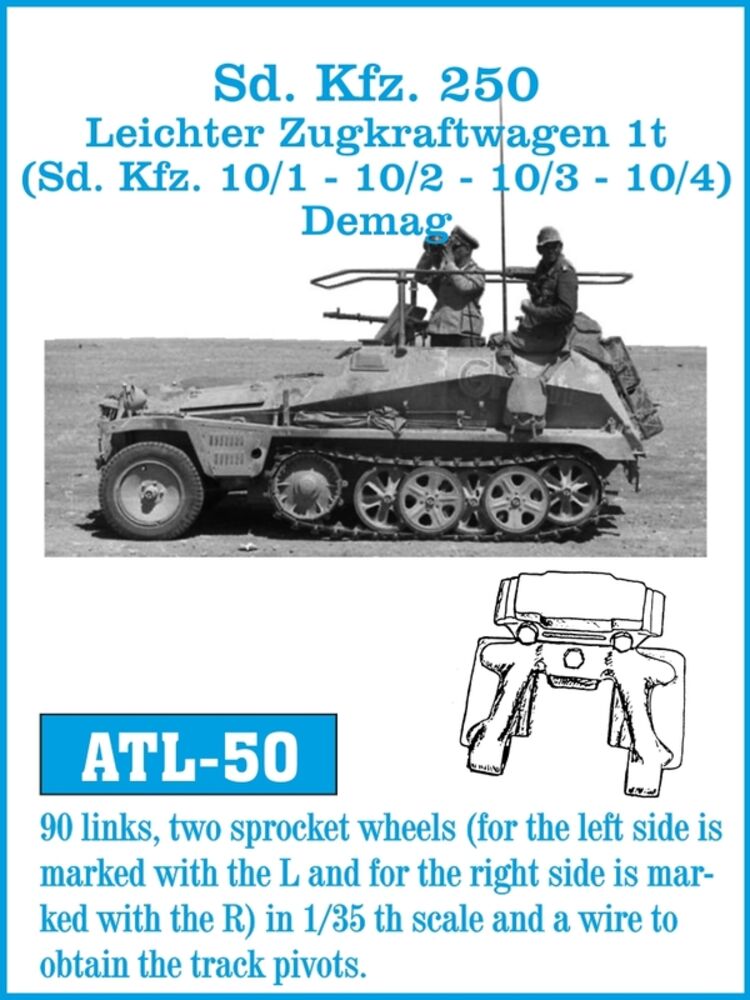 Tracks for Sd.Kfz 250