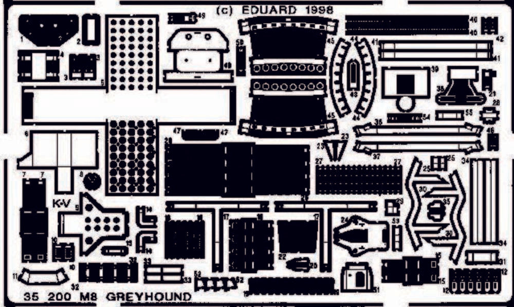 M8 Greyhound Detailbausatz