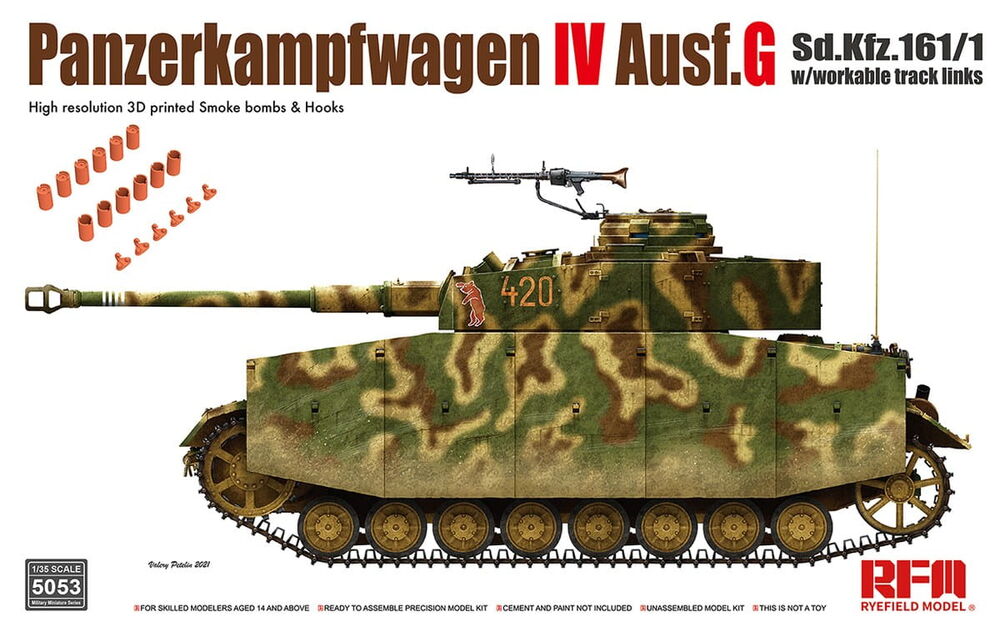 Pz.kpfw.IV Ausf.G without interior