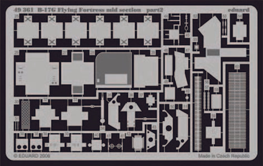 B-17G Flying Fortress mid section f��r Revell/Monogram Bausatz
