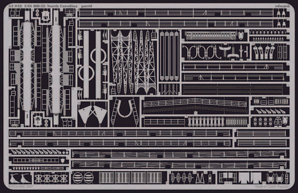 USS BB-55 North Carolina  1/350 f��r Trumpeter-Bausatz