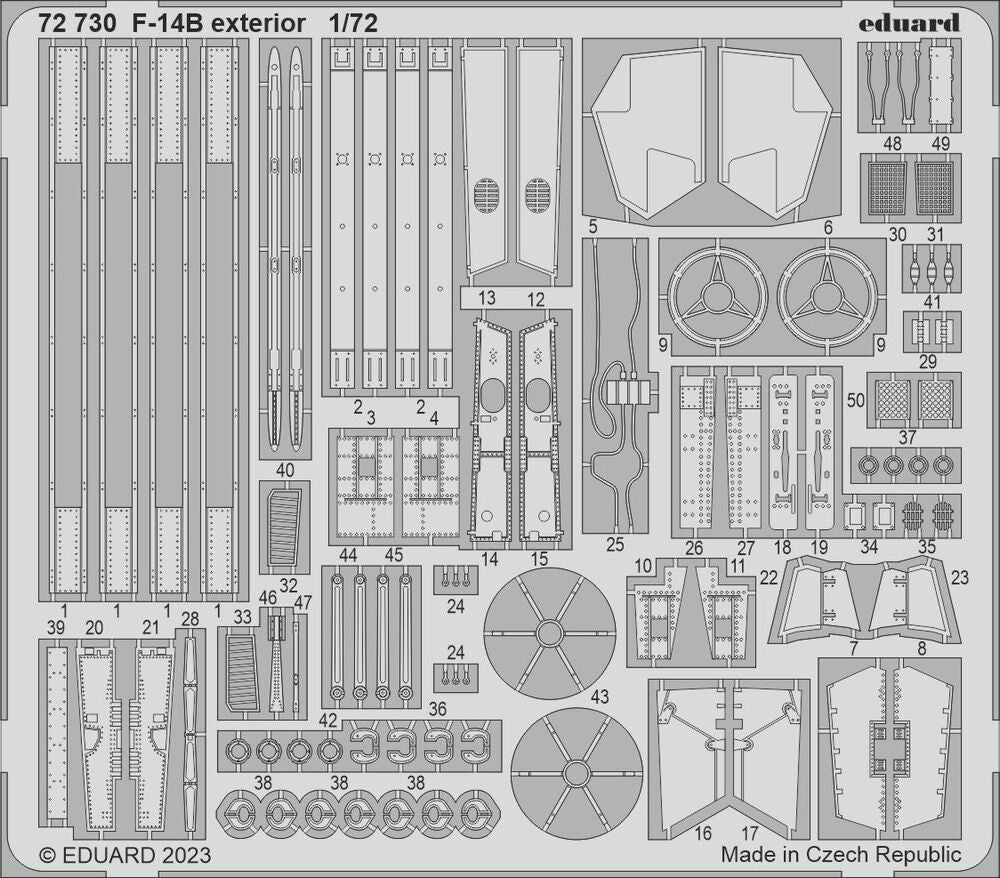 F-14B exterior 1/72 ACADEMY