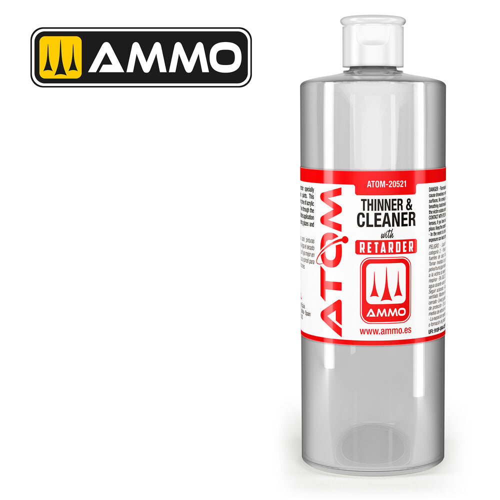 ATOM Thinner and Cleaner with Retarder 400 mL