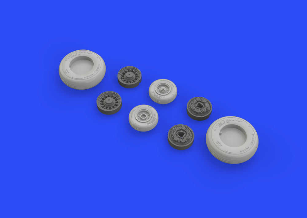 F-14A wheels for Tamiya