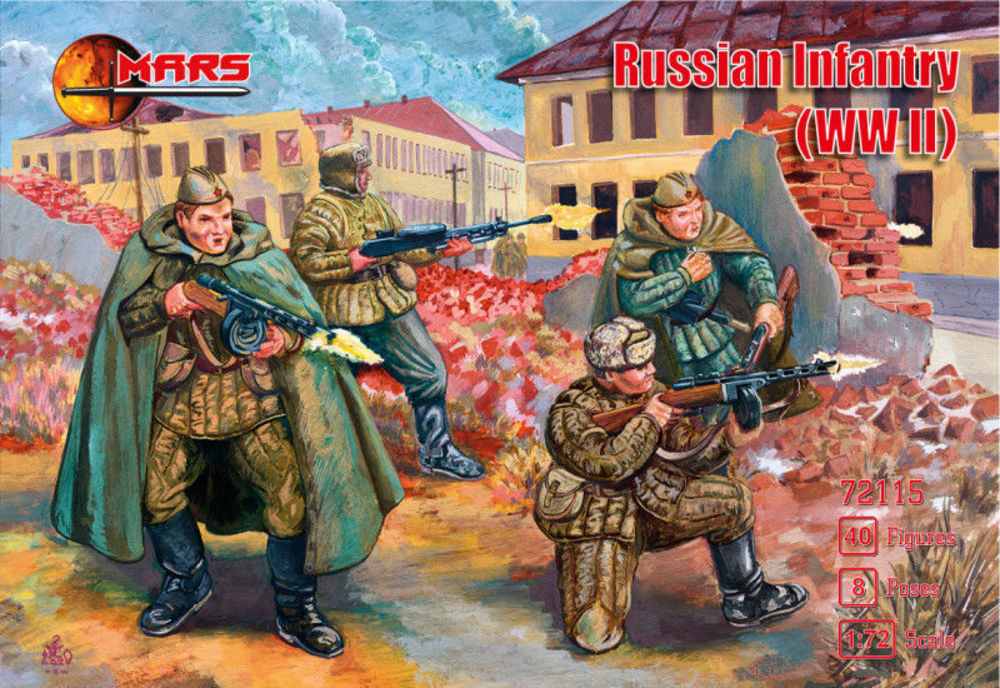 WWII Russian infantry