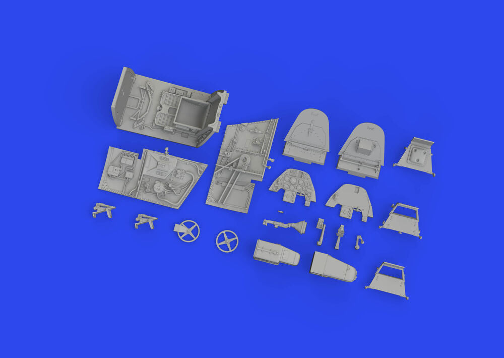 Bf 109G-6 cockpit PRINT 1/48 EDUARD