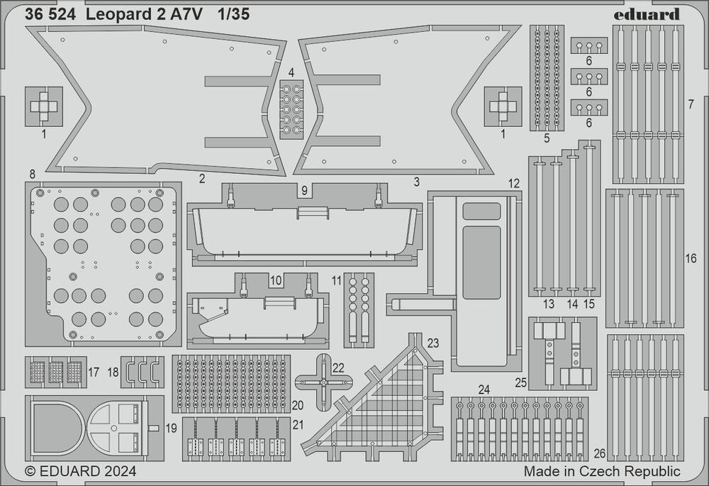 Leopard 2 A7V  TAMIYA