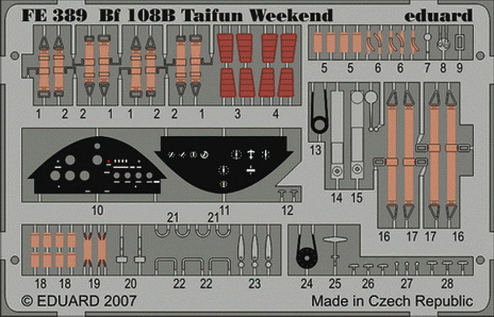 Bf 108B Taifun Weekend f��r Eduard Bausatz