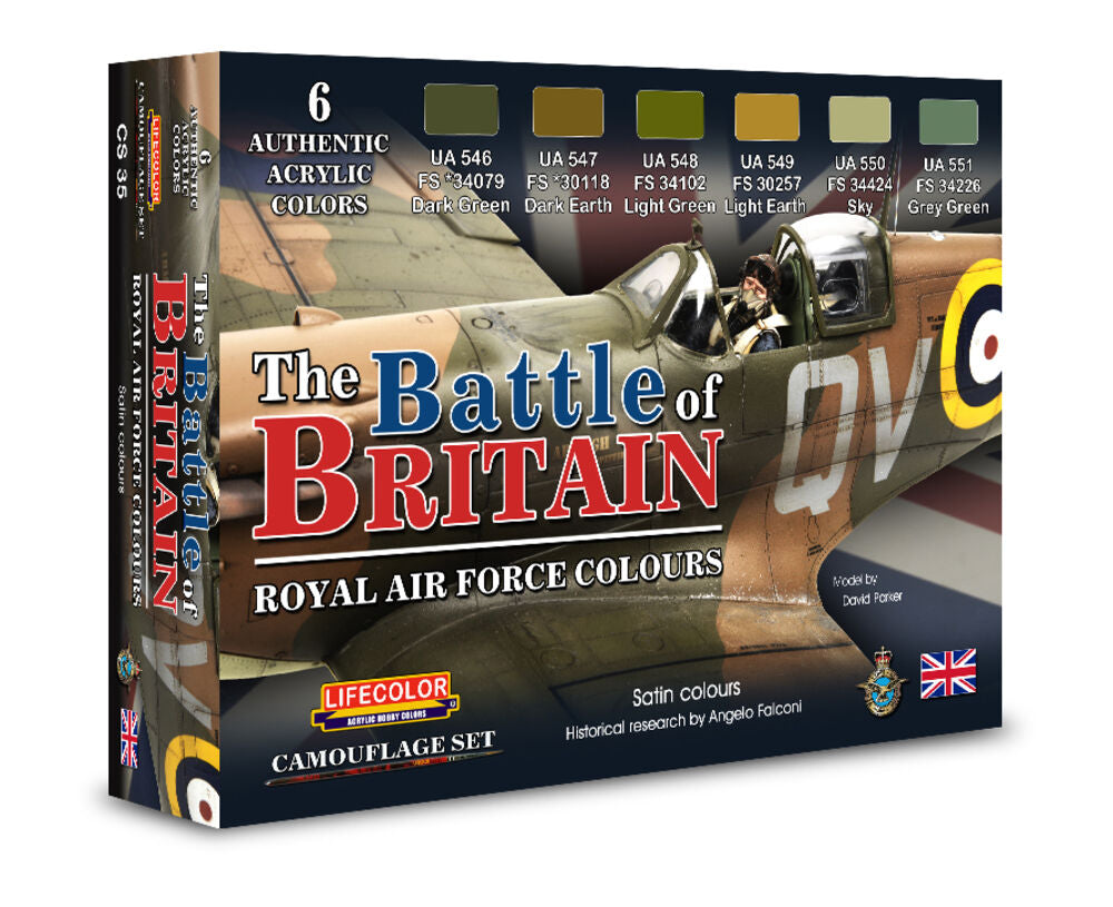 Battle Of Britain, Royal Air Force Colors 6 x 22 ml