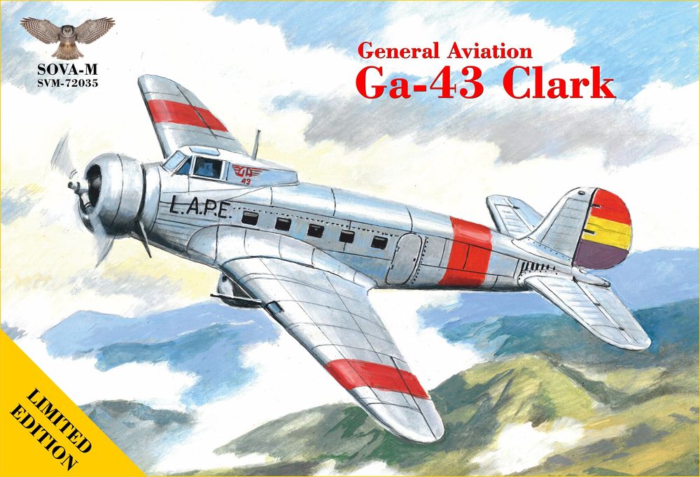 GA-43Clark airliner ( In L.A.P.E. service)