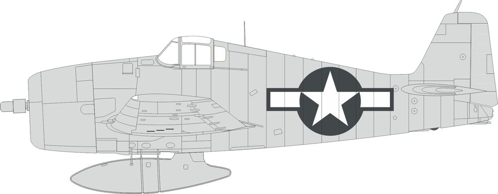 F6F-3 US national insignia 1/48