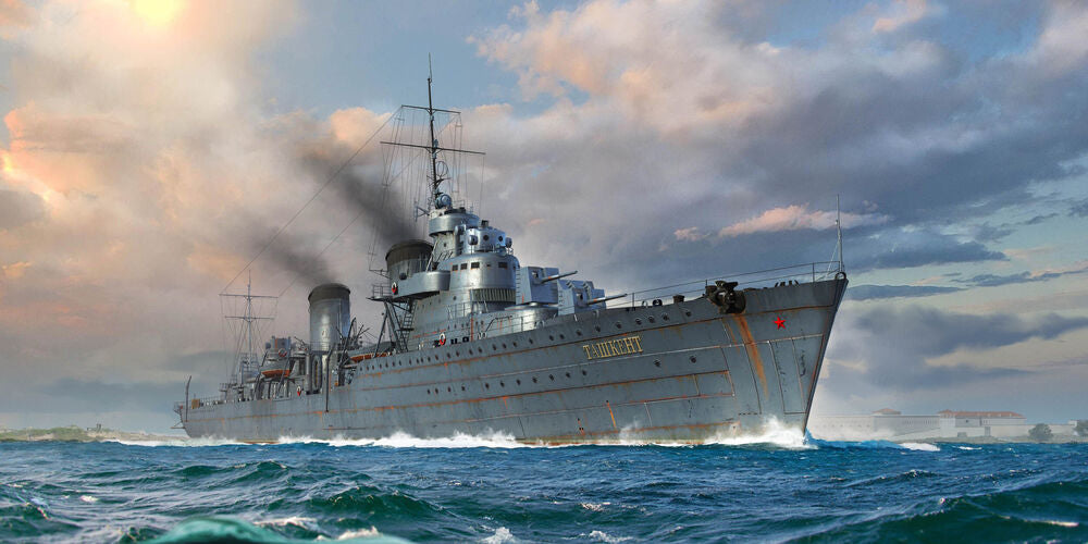 Russian Destroyer Taszkient 1940