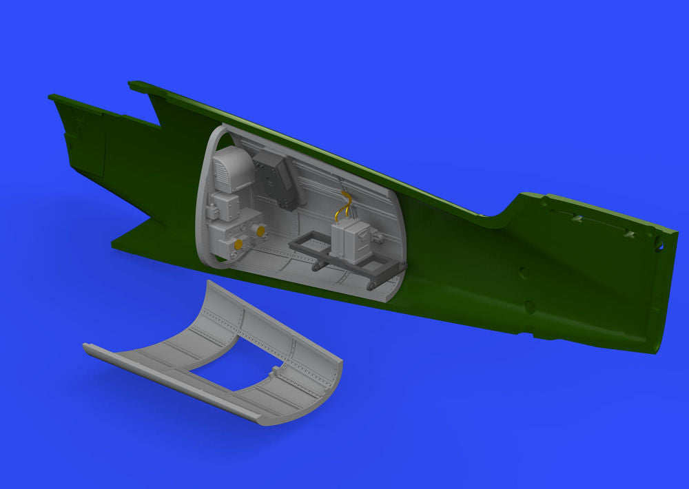 Bf 109G-6 radio compartment for Tamiya