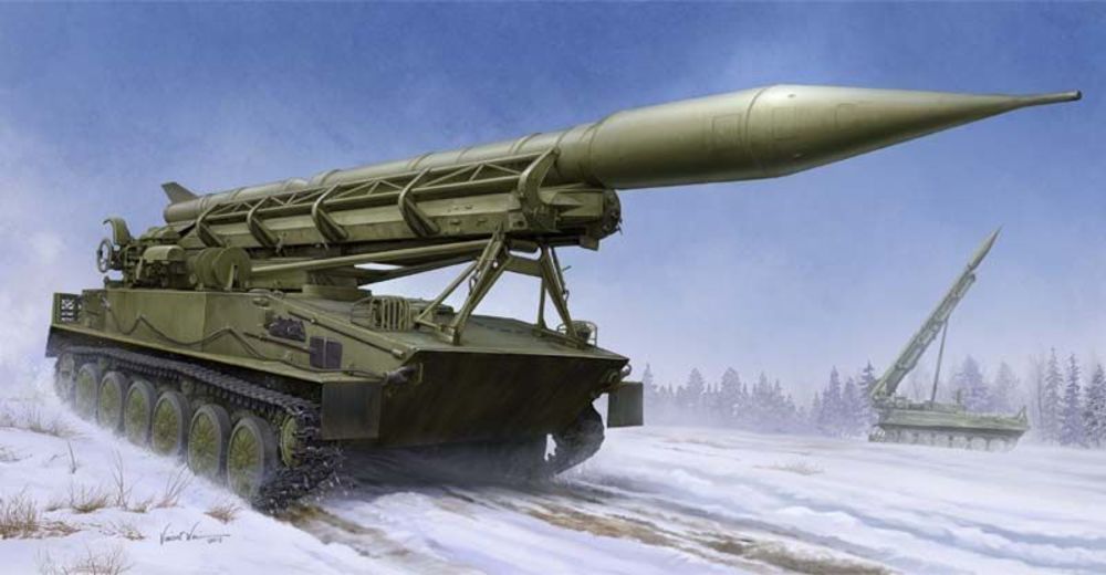 2P16 Launcher with Missile of 2k6 Luna (FROG-5)