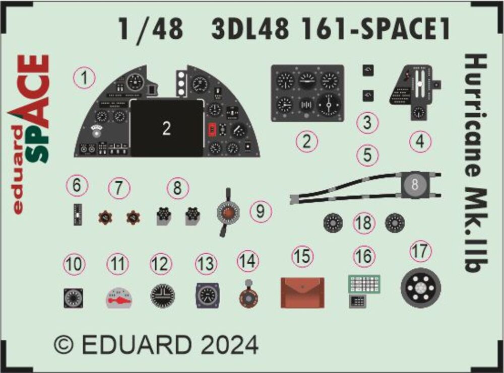 Hurricane Mk.IIb SPACE 1/48 ARMA HOBBY