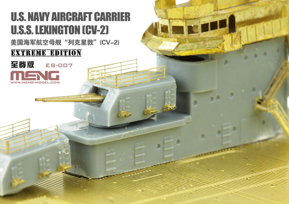 U.S. Navy Aircraft Carrier U.S.S. Lexington (Cv-2) Extreme Edition