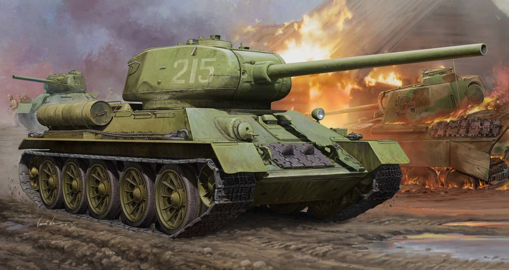 WWII Soviet T34/85