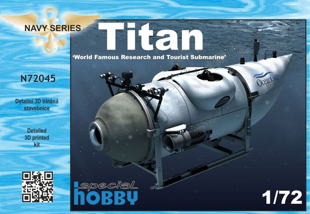 Titan ���World Famous Research and Tourist Submarine��� 1/72