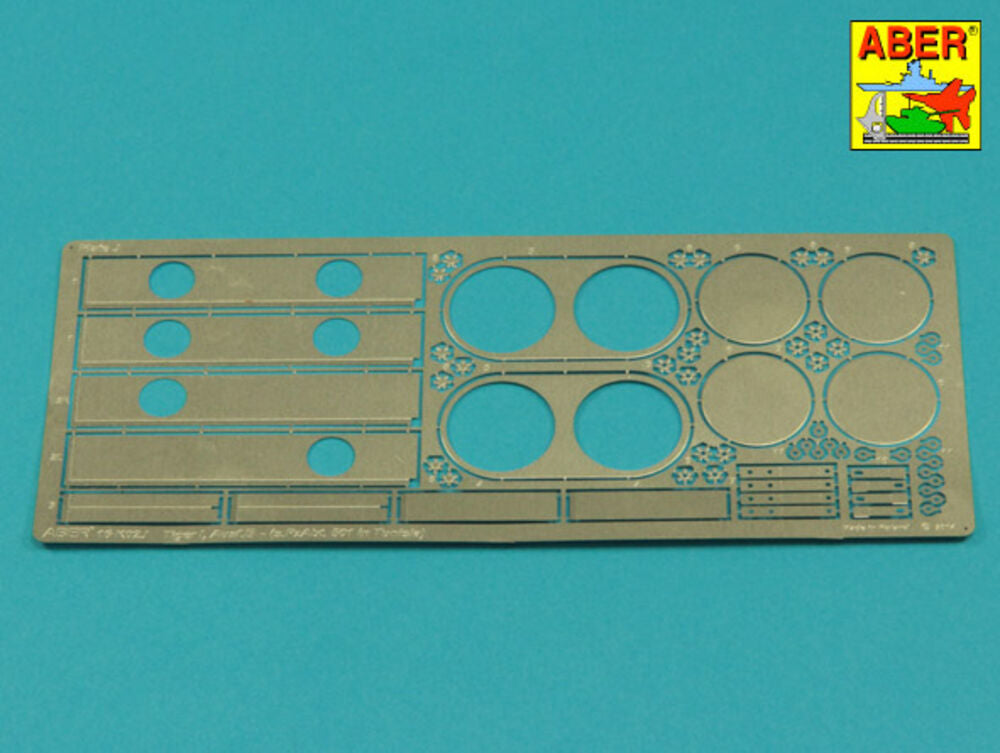 Tiger I, E Tunisia 501 abt.- Air filter covers