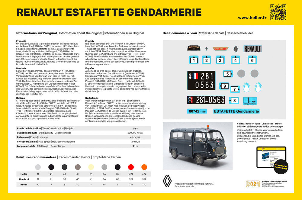 Renault Estafette Gendarmerie