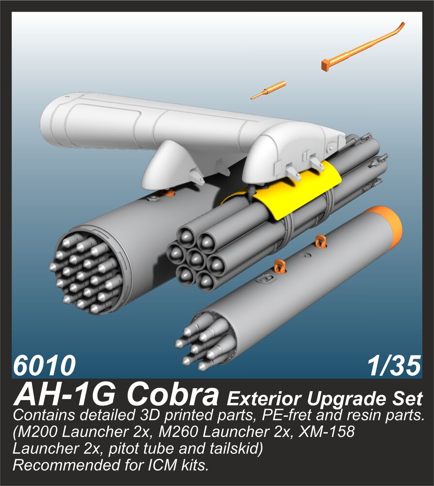 AH-1G Cobra Exterior Upgrade Set / for ICM kits