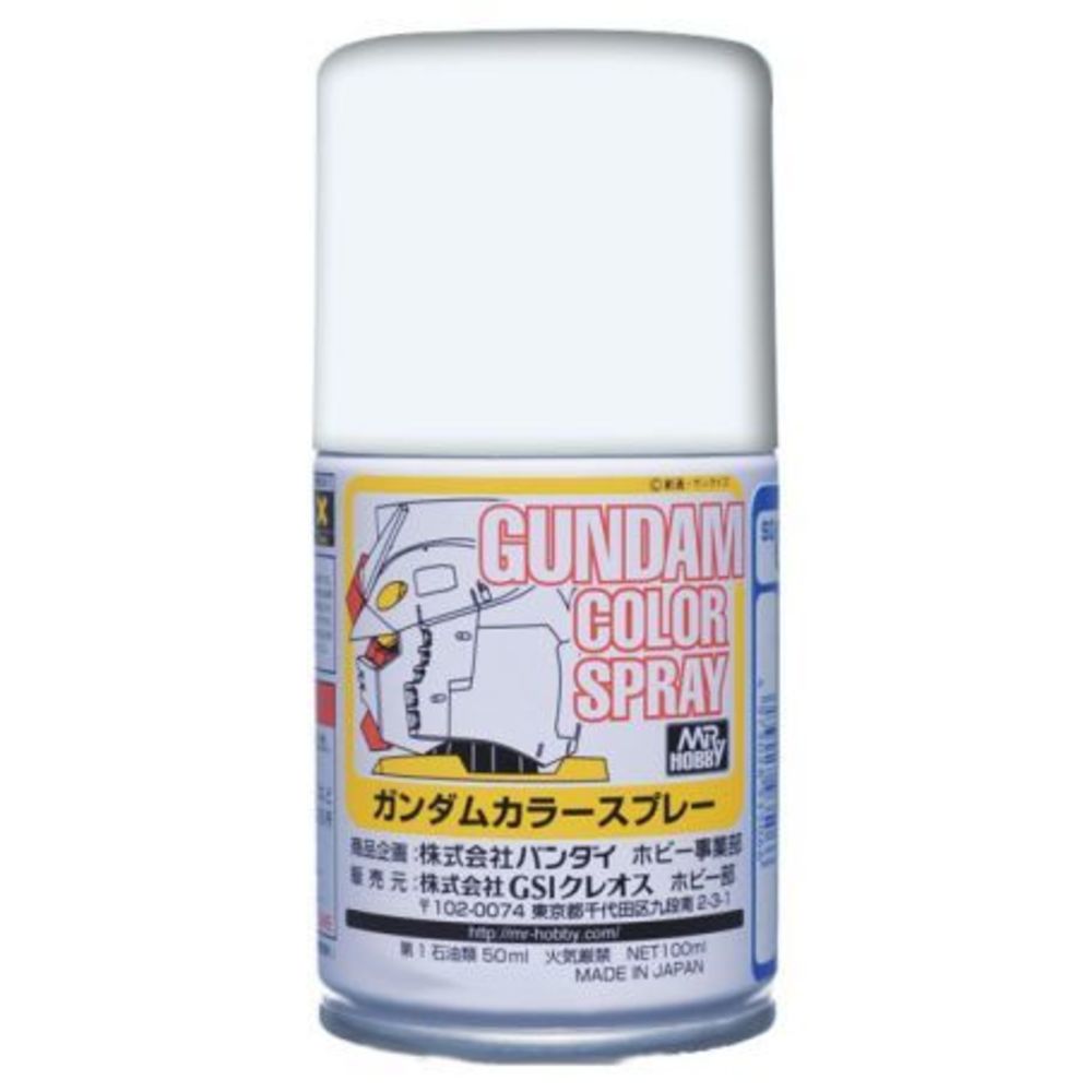 Mr Hobby -Gunze Gundam Color Spray (10ml) MS White